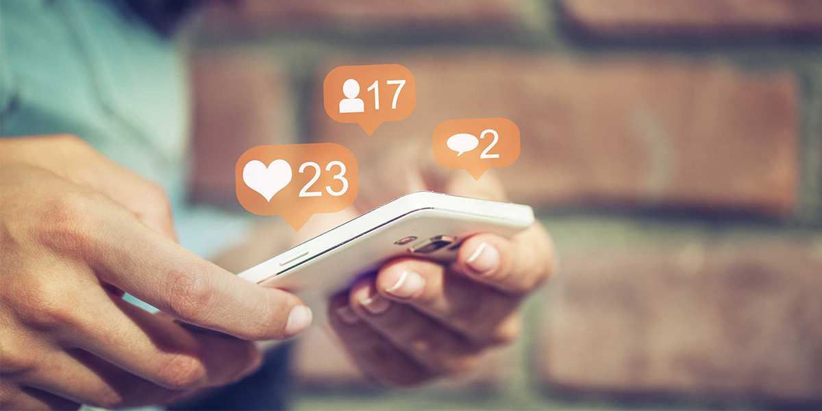 Facebook auf dem Smartphone