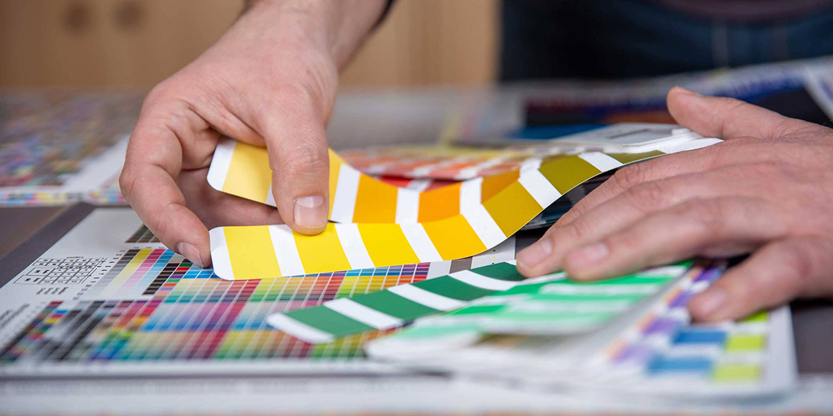 Farbpalette für den Print