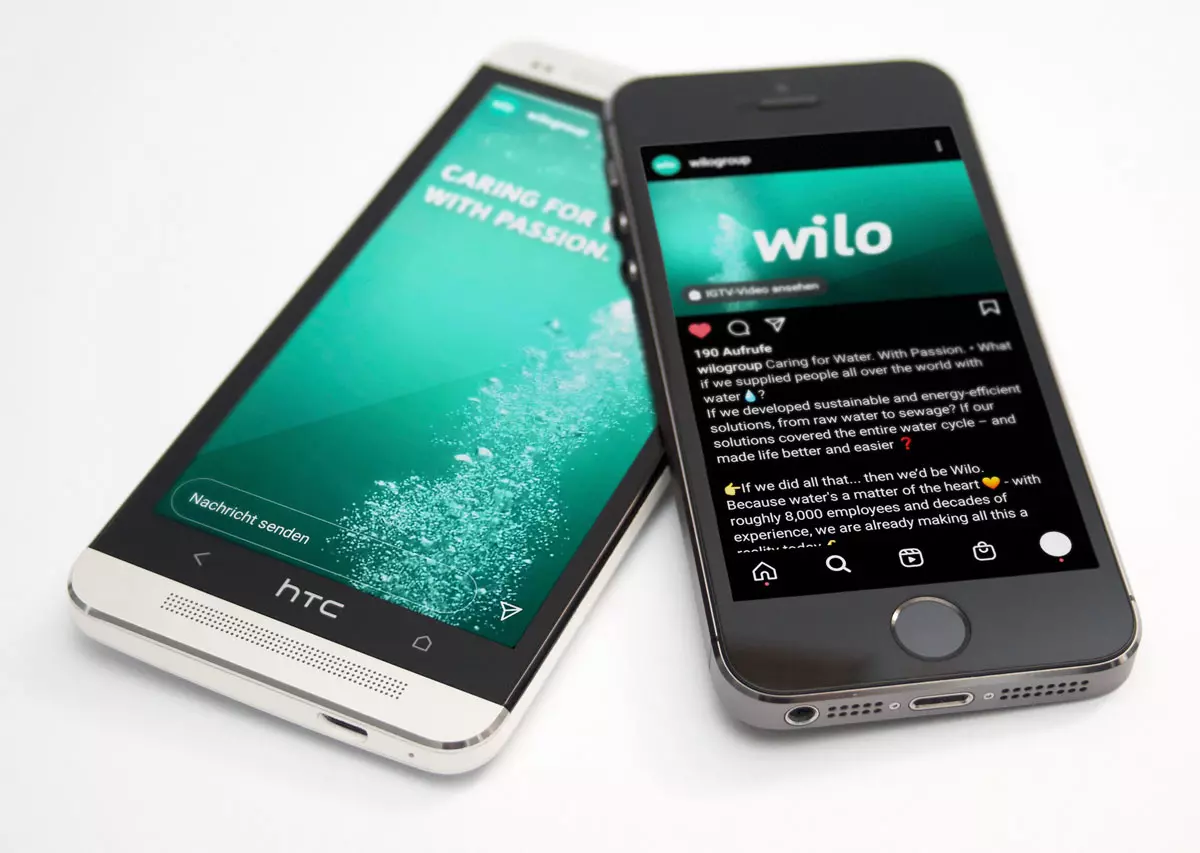 WILO Kampagne auf social media von LOGLAN media - Werbeagentur in Dortmund