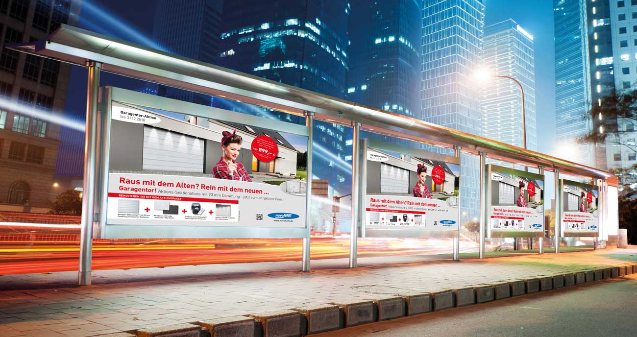 Kreative Kampagne für Novoferm von LOGLAN media